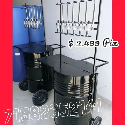 Tonel De Drinks Carrinho Pra Bar evento 