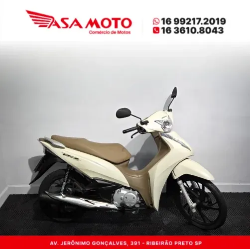 BIZ  125 2020 BRANCA E CARAMELO