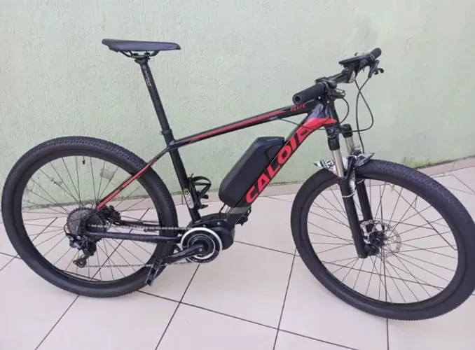 Bicicleta Eletrica Caloi E-Vibe (desbloqueada e com rastreador)Elite Shimano Deore Aro 29