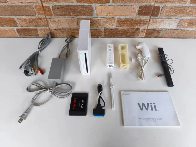 Nintendo Wii desbloquead0 com SSD externo de 1 TB