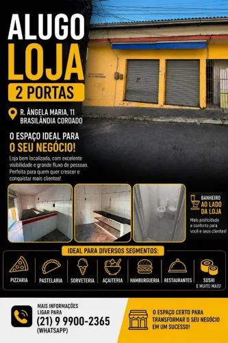 Alugo loja