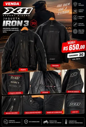 Jaqueta Masculino X11 3G