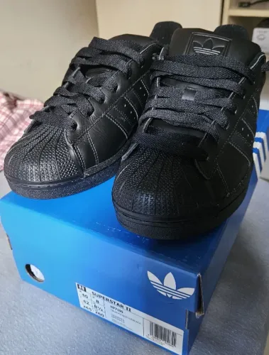 Tenis SUPERSTAR II - Adidas Originals Preto - Novo