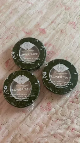 Fita Floral para Artesanato Encapar Galho de Flores Arranjos Buquê de Casamento