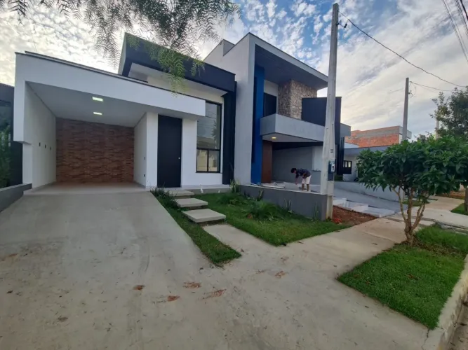 VENDO CASA MODERNA COM 3 DORMITORIOS (1 SUITE) EM CONDOMÍNIO FECHADO SOROCABA/SP