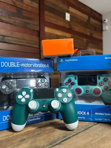 Controle PlayStation 4 cores PC TV Entregamos