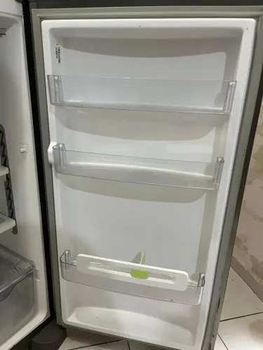 Geladeira Consul Frost Free Duplex 340 L 220v Prateleiras Flex Cor Inox - CRM39AK
