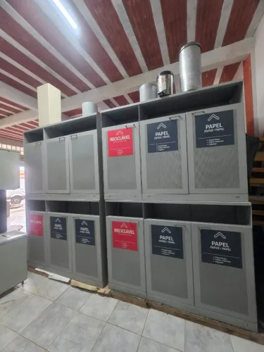 Lixeira Seletiva Securit