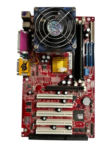 Placa mãe socket PGA370 com slot ISA diversos modelos 