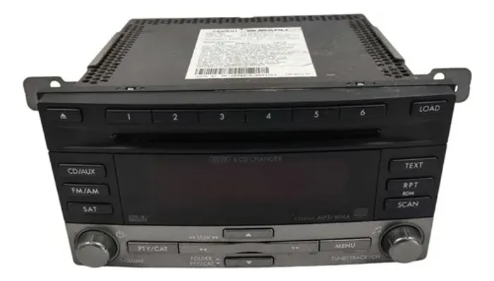 Radio Som Original Subaru Impreza 2010 86201fg642