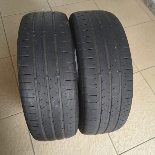 2 Pneus continental meia vida. 185/60 r15