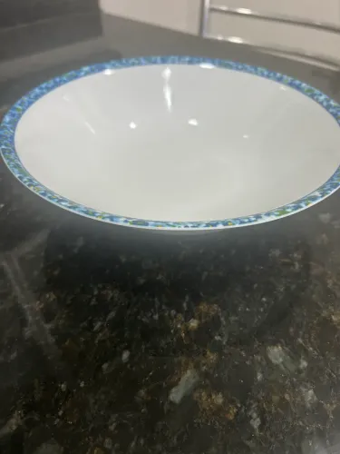 Tigela / Bowl em Porcelana Renner - Linha Miosotes - Vintage