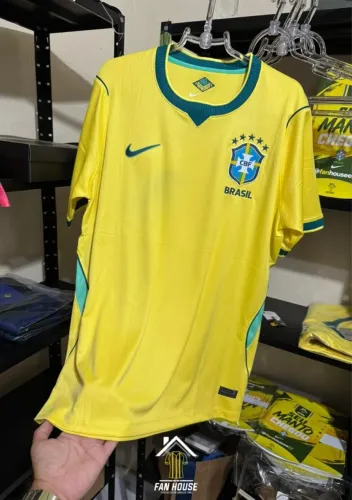 Camisa Brasil Amarela