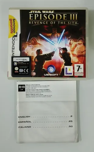 Jogo Star Wars Episode III Nintendo DS (Com caixa e manual)