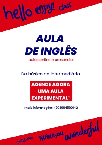 Aulas de Inglês