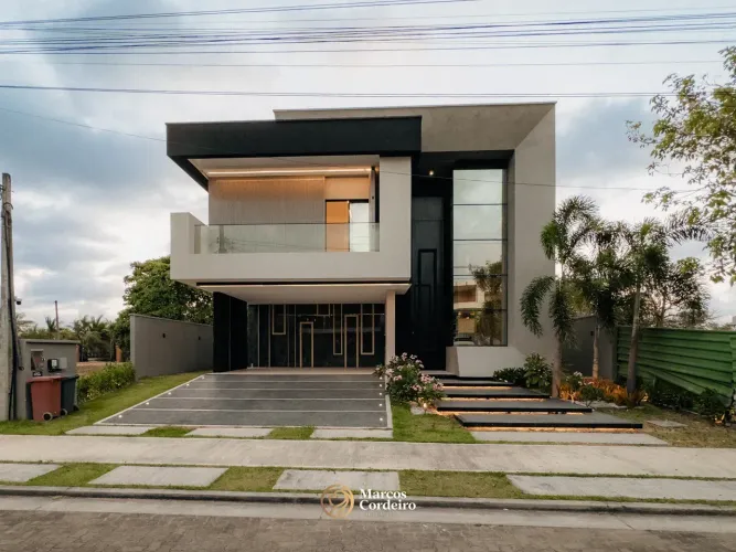 Casa No Alphaville Ceará  Porteira fechada em Cidade Alpha - Eusébio - CE