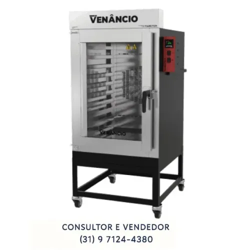 Forno turbo 10 esteiras a gás Venâncio