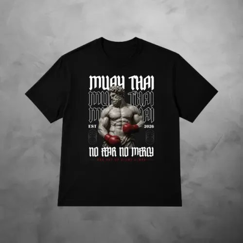 Camiseta No Fear No Mercy - 100% Algodão Premium e Confortável