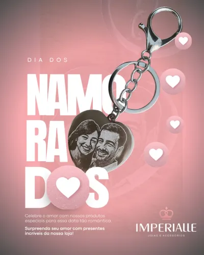 Chaveiro namorados