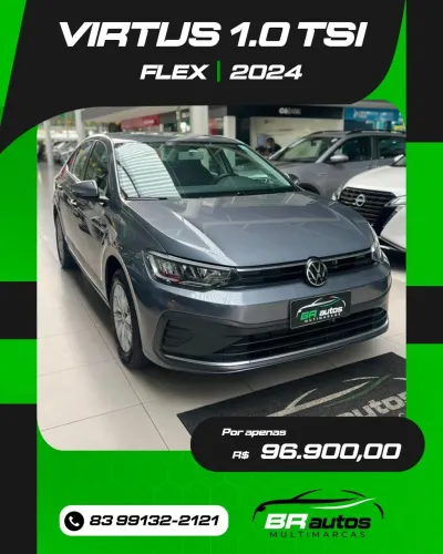Volkswagen Virtus TSI 1.0 Flex 12V 4P Aut. 2024