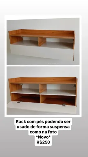 Rack com pés