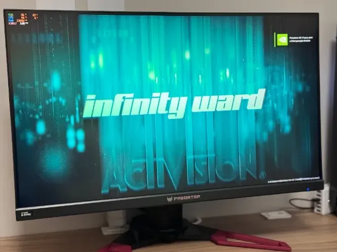 MONITOR GAMER ACER PREDATOR XB271HU - 27 | QHD | 165HZ | IPS | G-SYNC