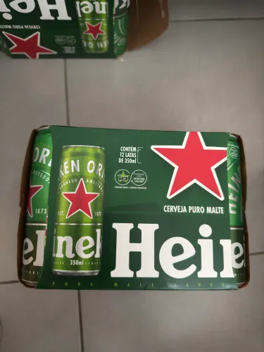 Caixa de Cerveja Heineken 350 ml