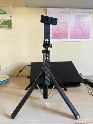 Tripé de câmera portátil, 360° 1.85cm 