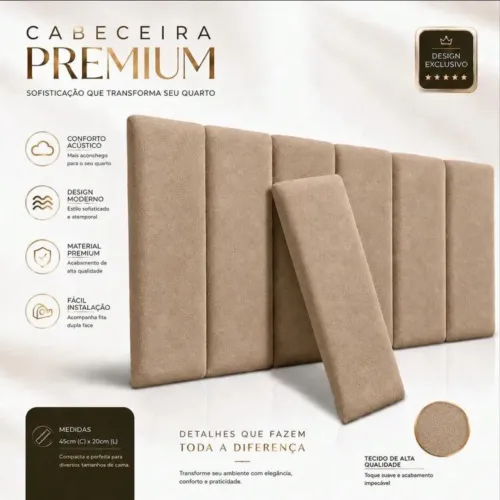 CABECEIRA PARA CAMA DE CASAL E QUEEN