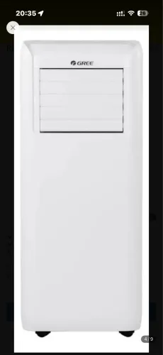 Ar Condicionado Portátil Gree 10000 BTU Frio GPC10AP-A6NNA1A Branco