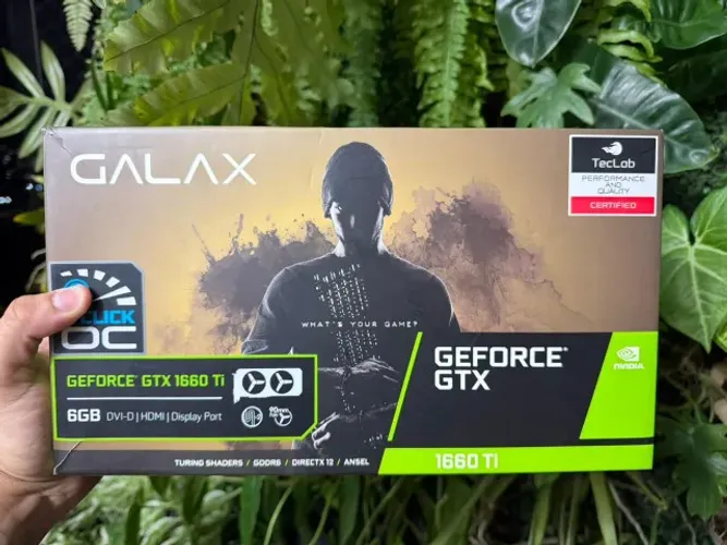 GTX 1660 Ti 6GB Galax | Envio OLX Pay