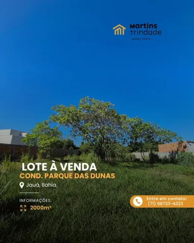 TERRENO RESIDENCIAL em CAMAÇARI - BA, JAUÁ (ABRANTES)