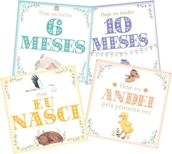 Livro de recordações do bebê meu primeiro aninho