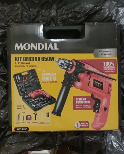 Kit parafusadeira 650W mondial
