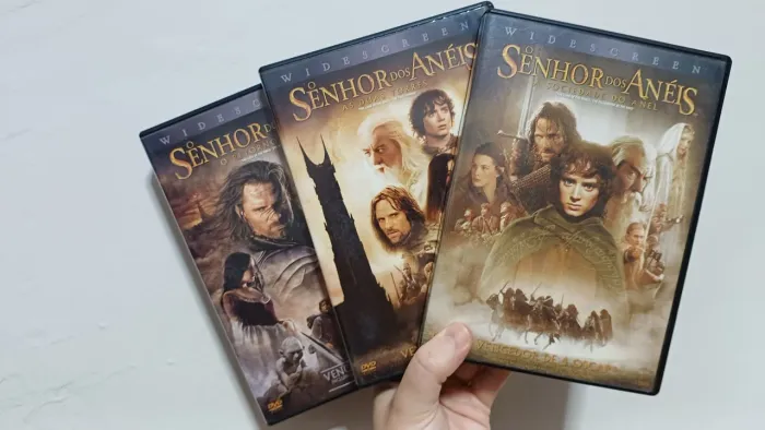 Filmes trilogia Senhor dos anéis 