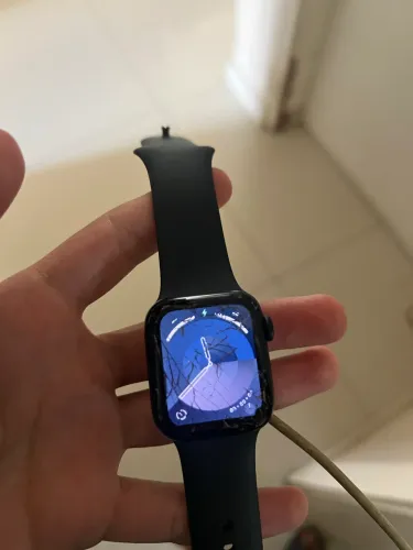 Apple Watch SE tela trincada