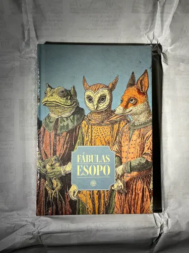 Livro Fábulas de Esopo (lacrado + brindes)