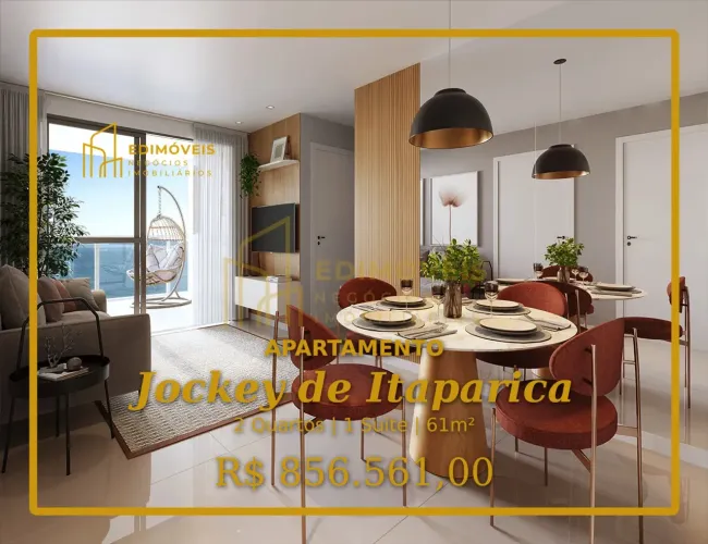 Kalena Residence: Oportunidade Única no Jockey de Itaparica, Perto da Praia!