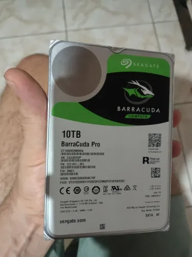 HD Seagate barracuda pro 10 terabyte 