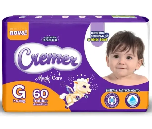 FRALDA CREMER TAM G