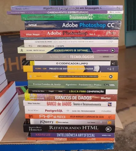 Informática Bancos de Dados Algoritmos Programação em Linguagem C [23 LIVROS LER ANUNCIO]