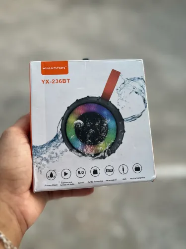Caixa de som Bluetooth a prova d?água - ENTREGA A DOMICÍLIO 