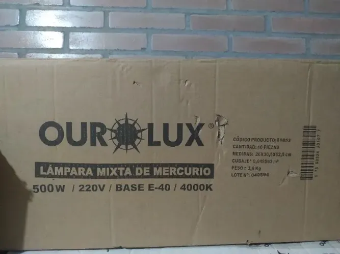 Kit 10 Lâmpadas Mista 500w E40 220vKit 10 Lâmpadas Mista 500w E40 220v Kit 10 Lâmpadas Mis