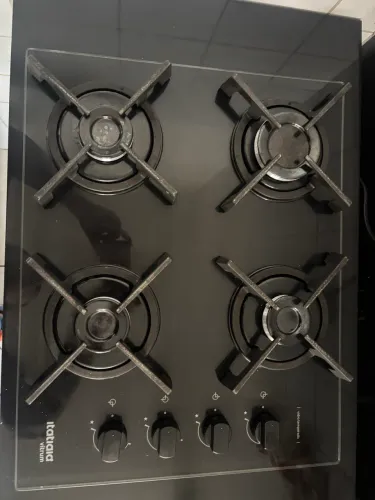 Fogão cooktop 4 boca 3 meses de uso 