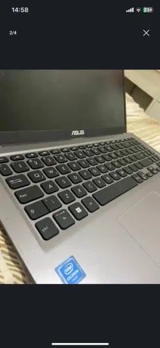 Notebook Asus Intel Celeron Dual Core 4GB RAM 128GB eMMC Windows 11 Home - cinza