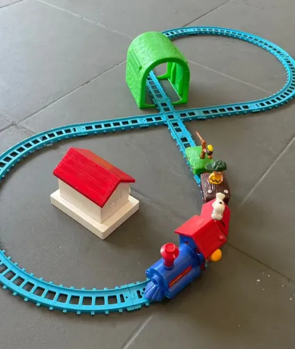 Pista Ferrovia Snoopy Estrela anos 70 e 80