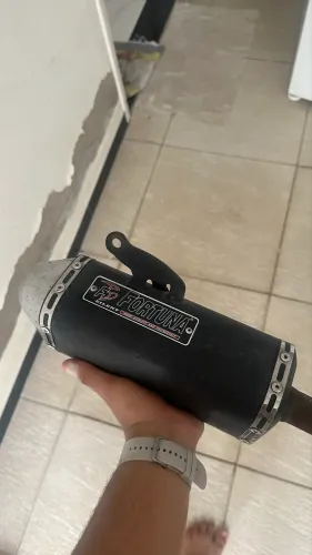 Escapamento fortuna - Bros 160