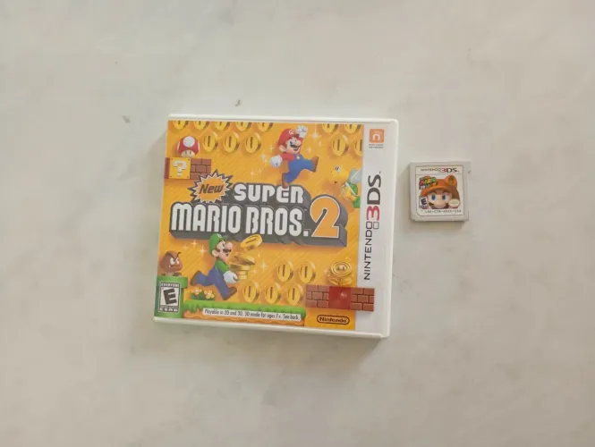 2 Jogos Mário Nintendo 3DS