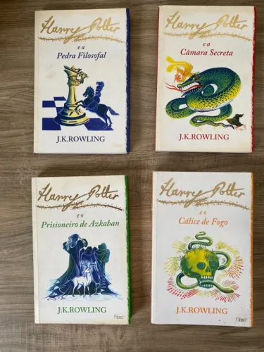 Coleção Harry Potter - 7 volumes - Edição Limitada Capa Branca