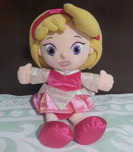Boneca  princesa Disney Aurora Bela adormecida  em estado de novo uns 28 cm